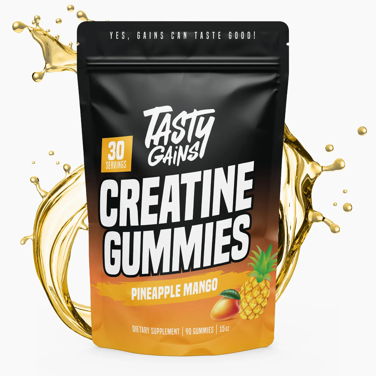Tasty Gains Creatine Gummies (3Rd Party Lab Tested)