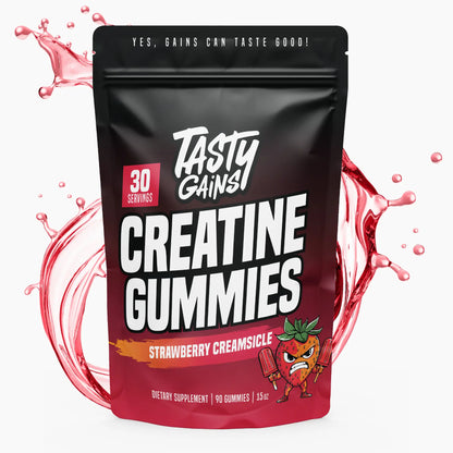 Tasty Gains Creatine Gummies (3Rd Party Lab Tested)
