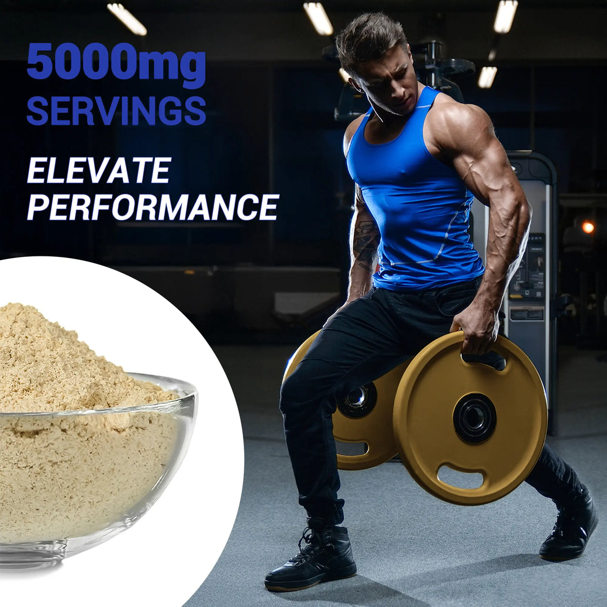 HARMONIFY Creatine Monohydrate Gummies 5000 Mg - 60 Vegan, Gluten-Free Gummies for Muscle Growth, Strength & Recovery Support - Energy & Focus Boosters for Women & Men