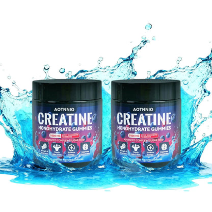 Creatine Monohydrate Andcarnitine Gummies - Energy Boost, Fitness Supplement - Sugar-Free
