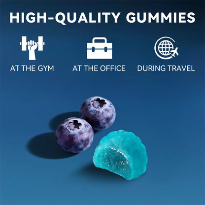 Creatine Monohydrate Andcarnitine Gummies - Energy Boost, Fitness Supplement - Sugar-Free